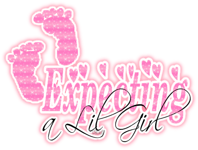 Its A Girl Glitter (408x307), Png Download