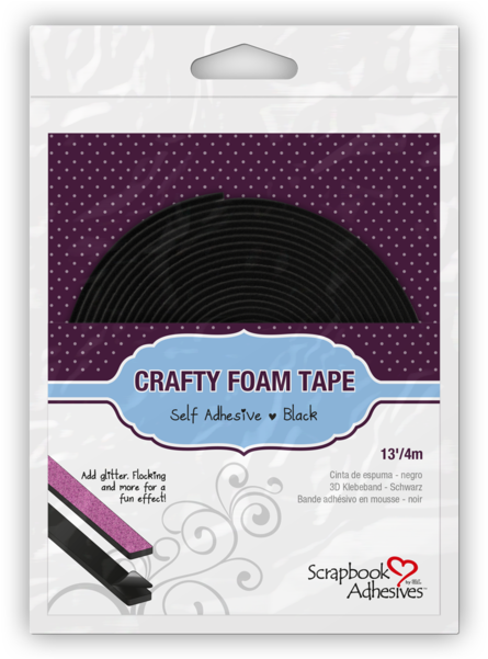 Clear Adhesive Foam Scrapbooking (600x600), Png Download