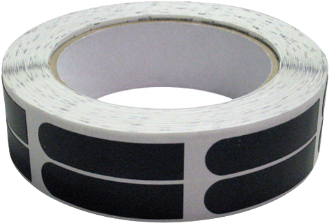 Real Bowlers Tape Silver 1/2" Tape Textured - 500 Pieces (500x500), Png Download