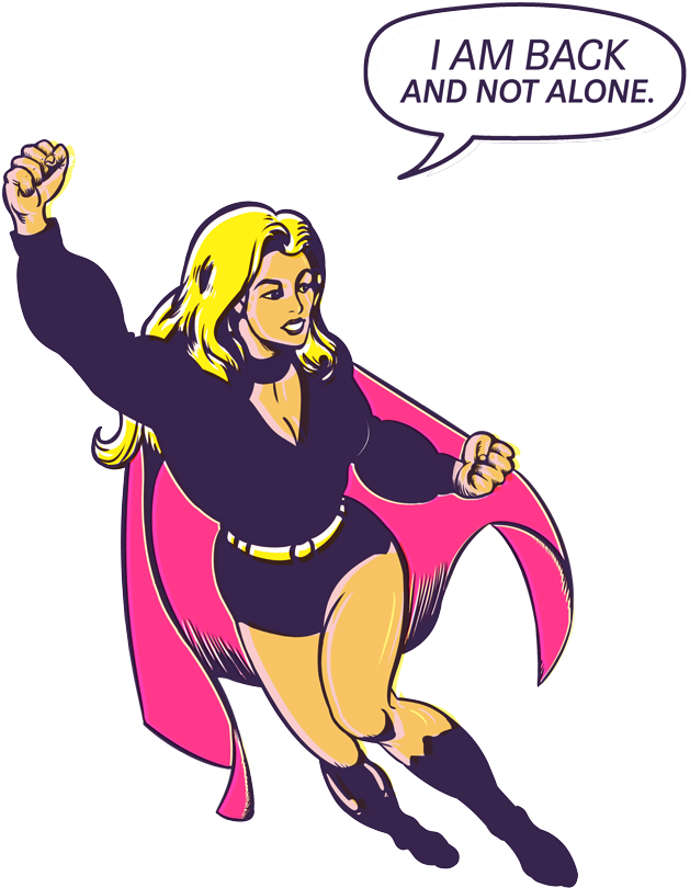 Superwoman Fliegend (678x960), Png Download