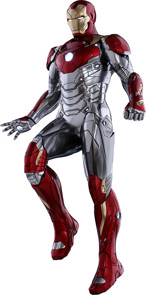 Transparent Werewolf Iron Man - Iron Man Mark Xlvii (480x970), Png Download
