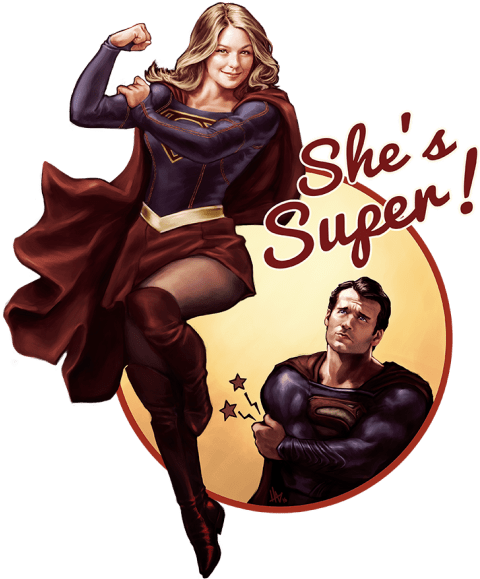 Supergirl Age Of Atlantis (739x640), Png Download