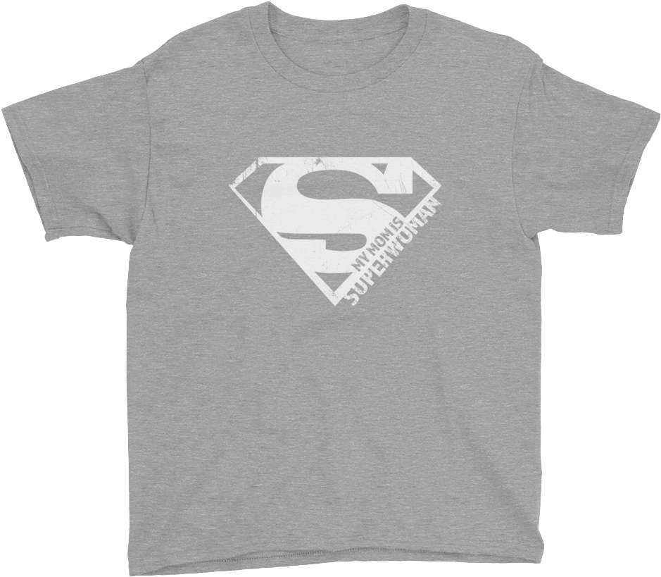 My Mom Is Superwoman - Boys' Short Sleeve T-shirt: Oregon Path (1000x1000), Png Download