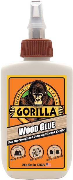 Gorilla Glue Adhesives And Tapes Incredible Industrial - Gorilla Glue Gorilla Pva Wood Glue 118ml (320x630), Png Download