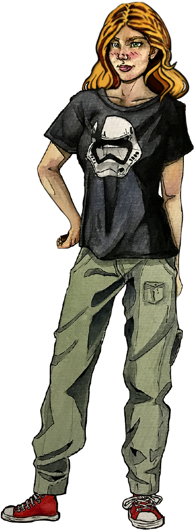 Those Below Have Previously Painted In Ink And Watercolors - Halloween Costume (992x1417), Png Download