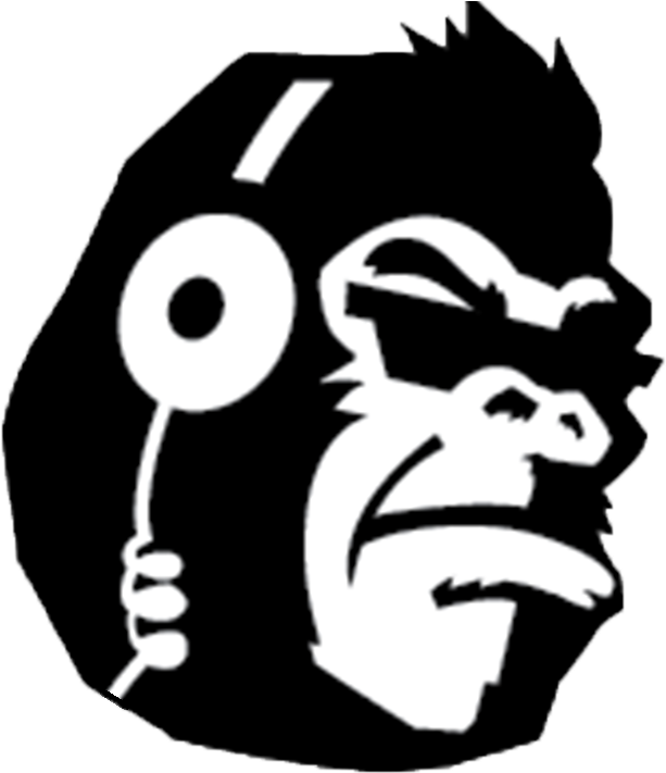 Gorilla Bass Music - Gorilla Dj (776x776), Png Download