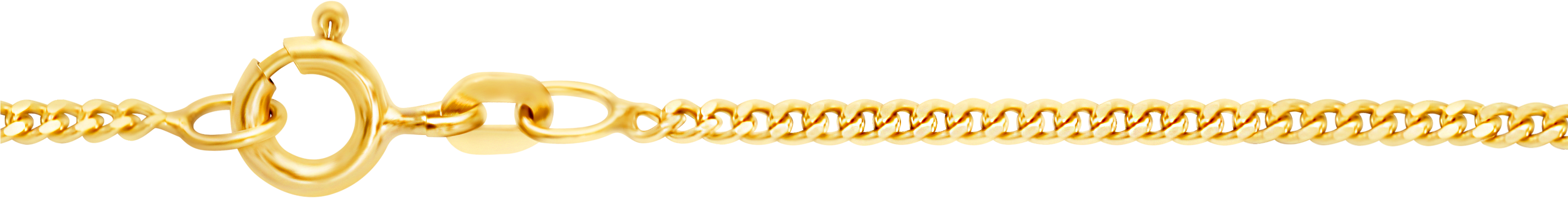 1150 / Gold 375 / Width 1,7 Mm (3824x832), Png Download