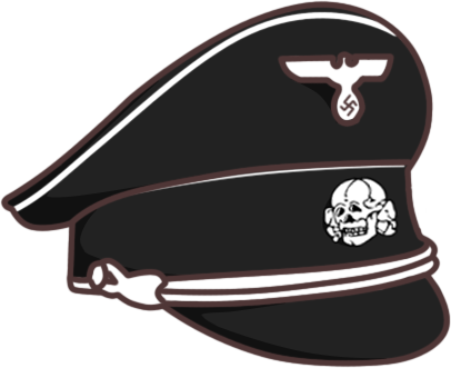 Nazi Hat Png - Transparent Background Nazi Hat Png (406x331), Png Download