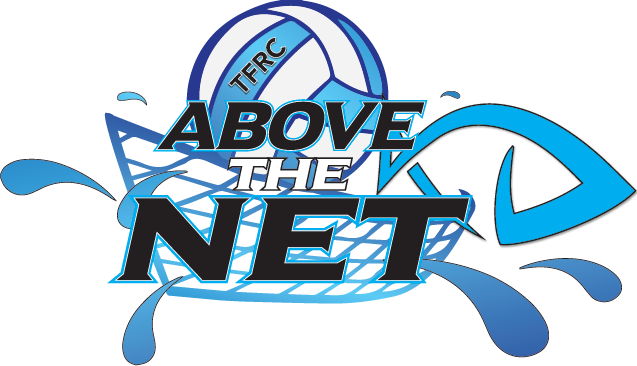 “above The Net” Volleyball Camp - Green And Yellow Volleyball (637x366), Png Download