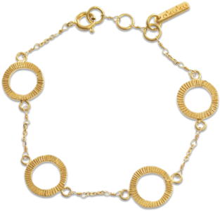 Lalia Gold Chain Bracelet By Nkuku - Bracelet (600x434), Png Download