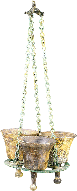 A Byzantine Polycandelon - Chain (320x768), Png Download