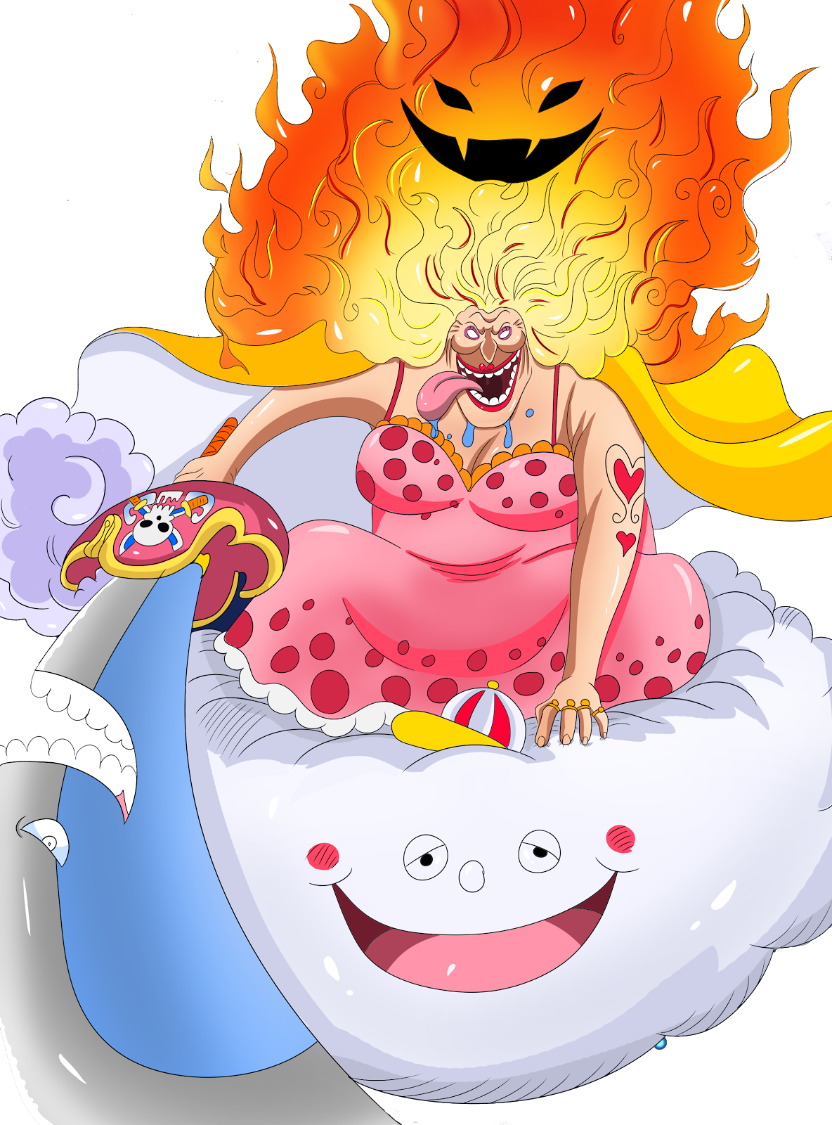 Big Mom One Piece Png Jpg Transparent Library - One Piece (1184x1600), Png Download