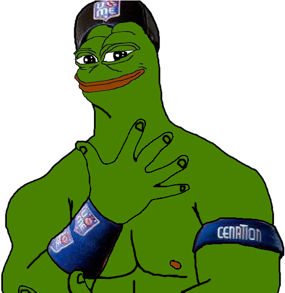 John Cena Pepe - Pepe The Frog (600x600), Png Download