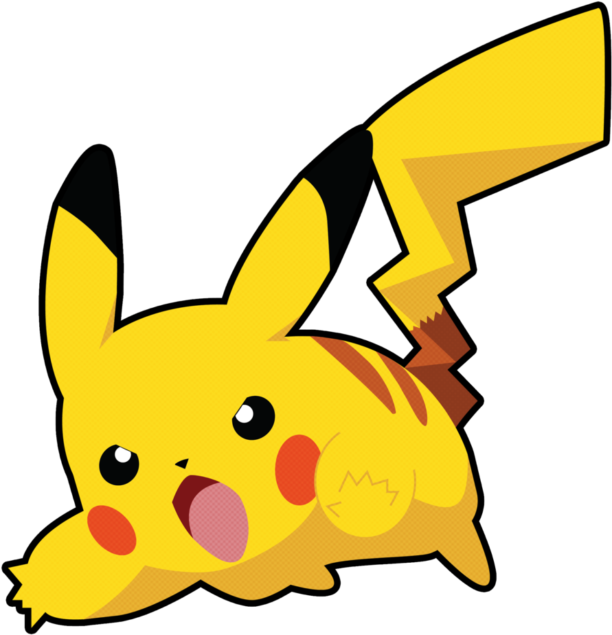 Png By Cmorigins On Deviantart - Pikachu Png (1024x1063), Png Download