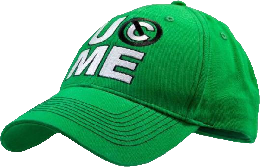 Hat Vs Box At Mania - John Cena Green Hat (582x381), Png Download