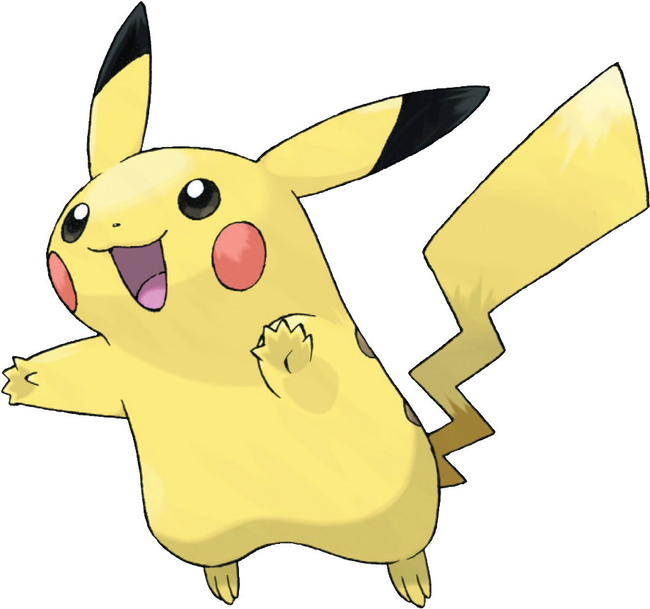 Pokemon Pikachu Png Graphic Free - Pokemon Pikachu (965x965), Png Download