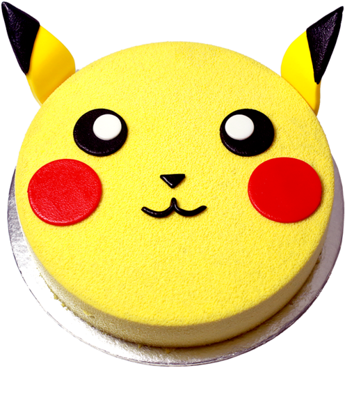 Pokémon Wiki - Pikachu Cake (600x600), Png Download