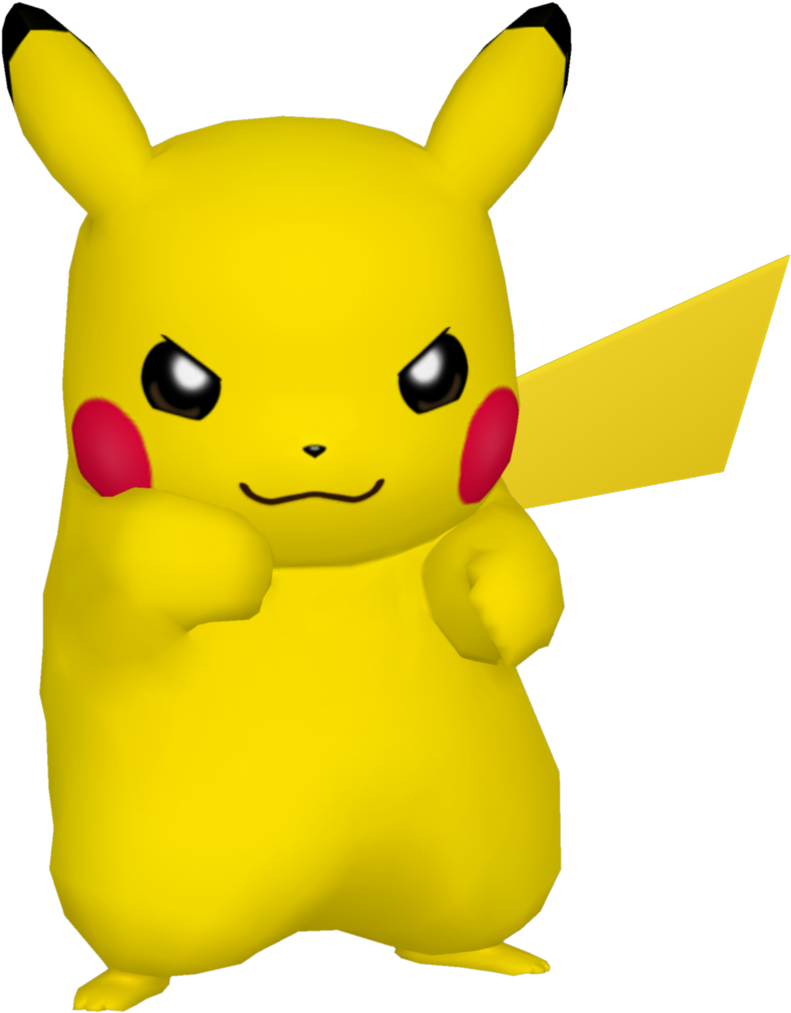 Pikachu Clipart Thunderbolt - Pokepark Wii Pikachu's Adventure (600x600), Png Download