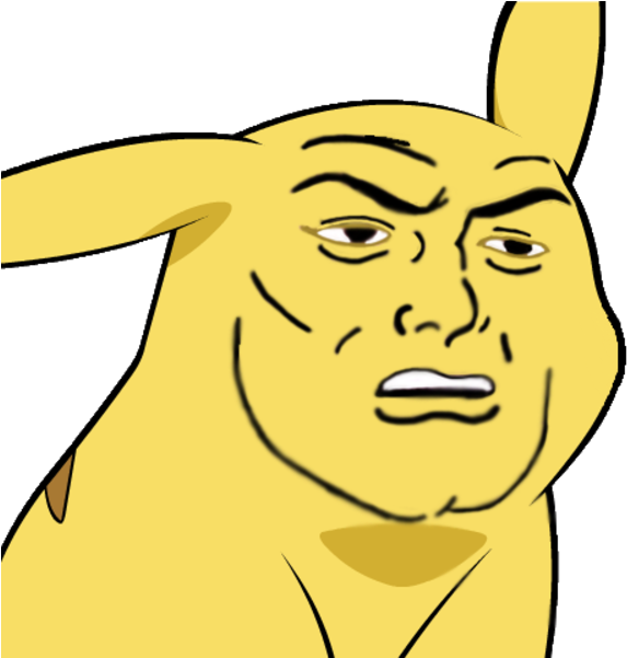 Give Pikachu A Face - Give Pikachu A Face Png (600x600), Png Download