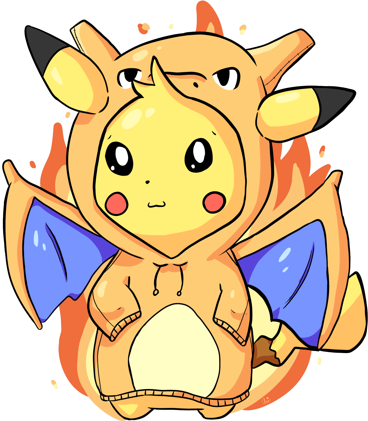 As Charizard Pinterest - Pokemon Ch8bi (1280x1656), Png Download