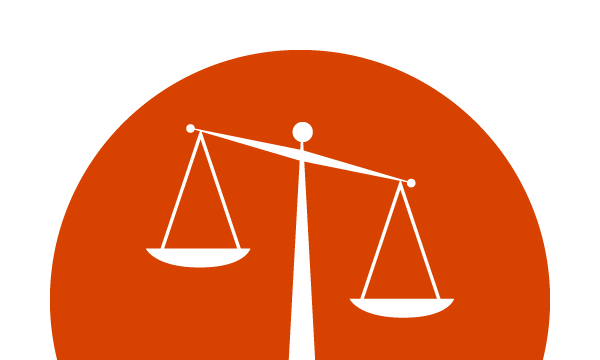 Scale Logo - Law Scale (600x360), Png Download