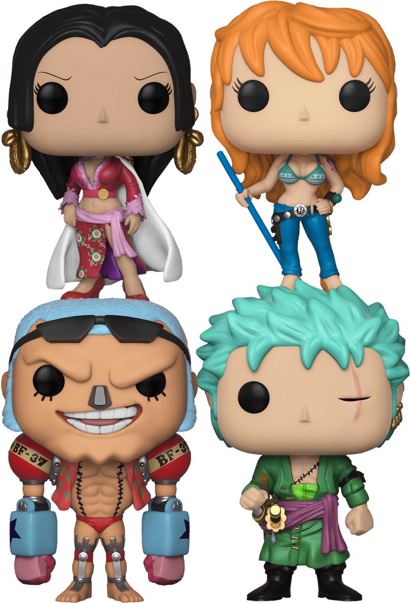 One - One Piece Figurine Pop (800x1177), Png Download