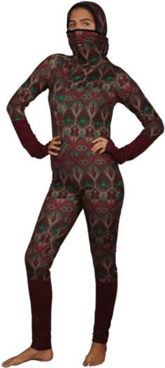 Women's Airhole Thermal One-piece - 686 Airhole Thermal One Piece - Womens (430x600), Png Download