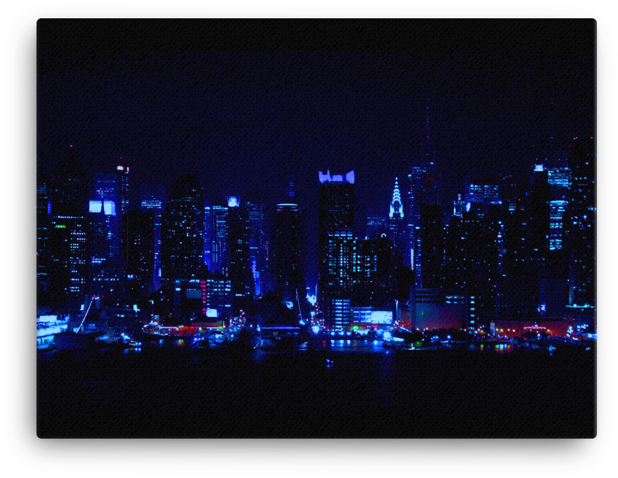 Nyc Mockup Wall Wall (1000x1000), Png Download