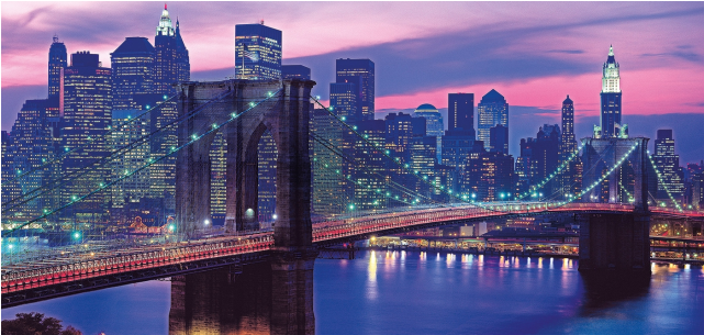 New York City Jigsaw Puzzle - New York Jigsaw Puzzle, 13200 Puzzle Pieces, Made By (640x640), Png Download