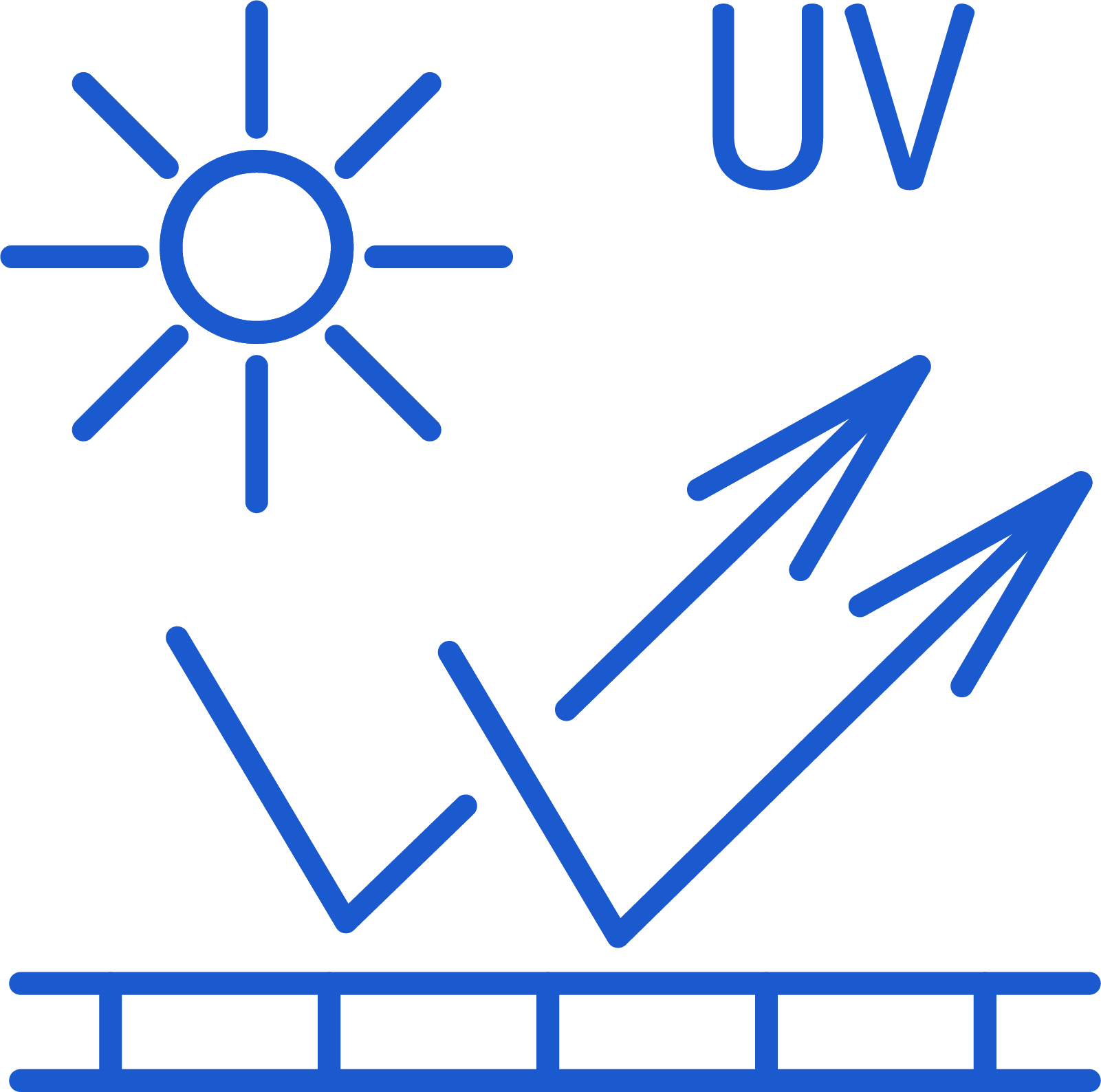 Blocks Sun Glare - Uv Protection Vector (1601x1588), Png Download