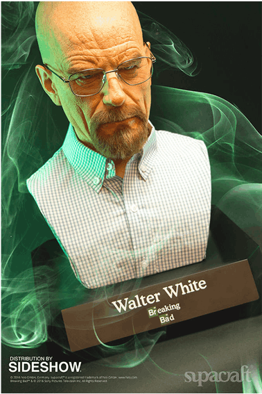 Walter White Glasses Png - Breaking Bad - Walter White 1:1 Scale Bust (600x600), Png Download