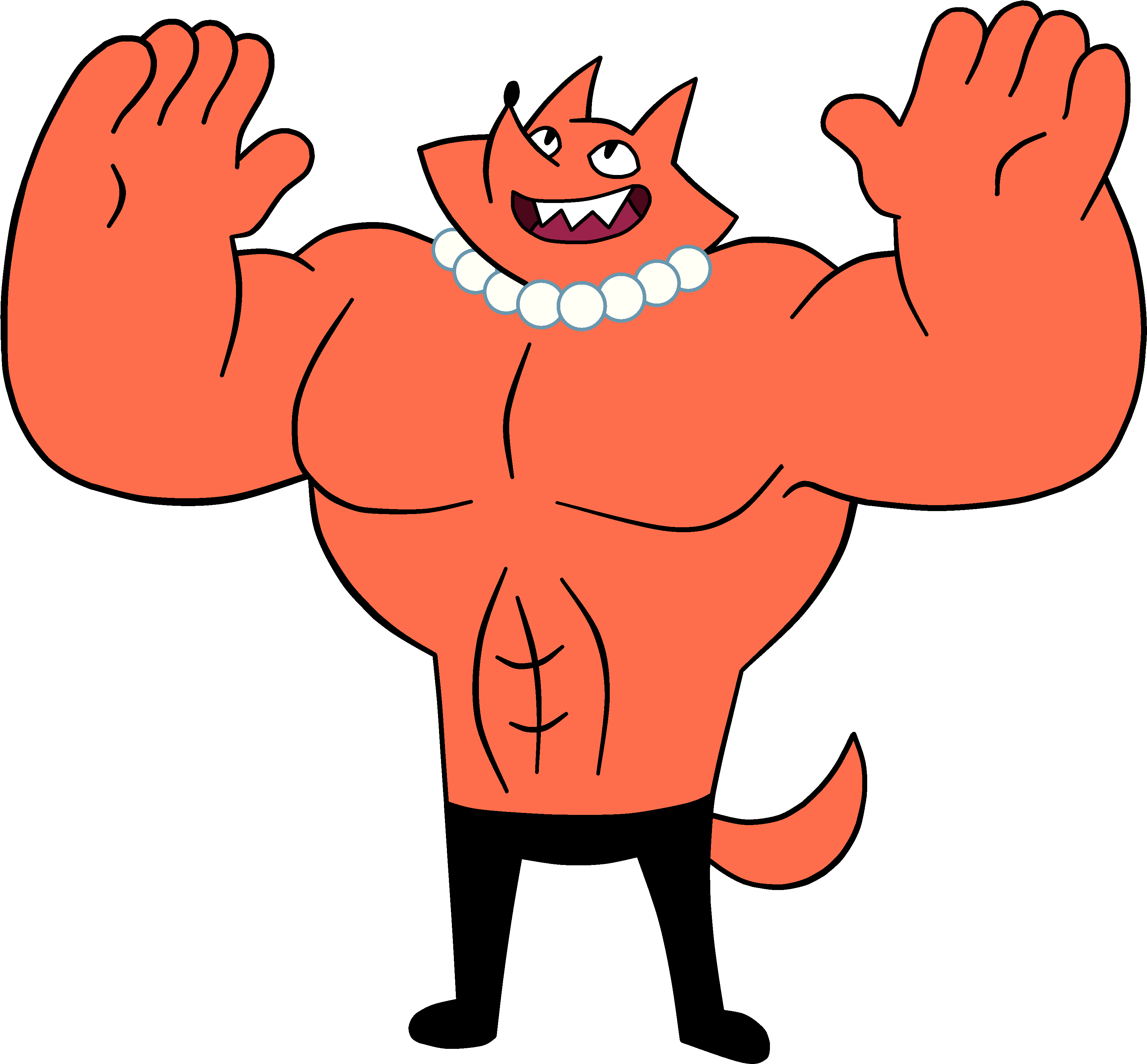 Foxman2 - Steven Universe Hopper (3533x3292), Png Download