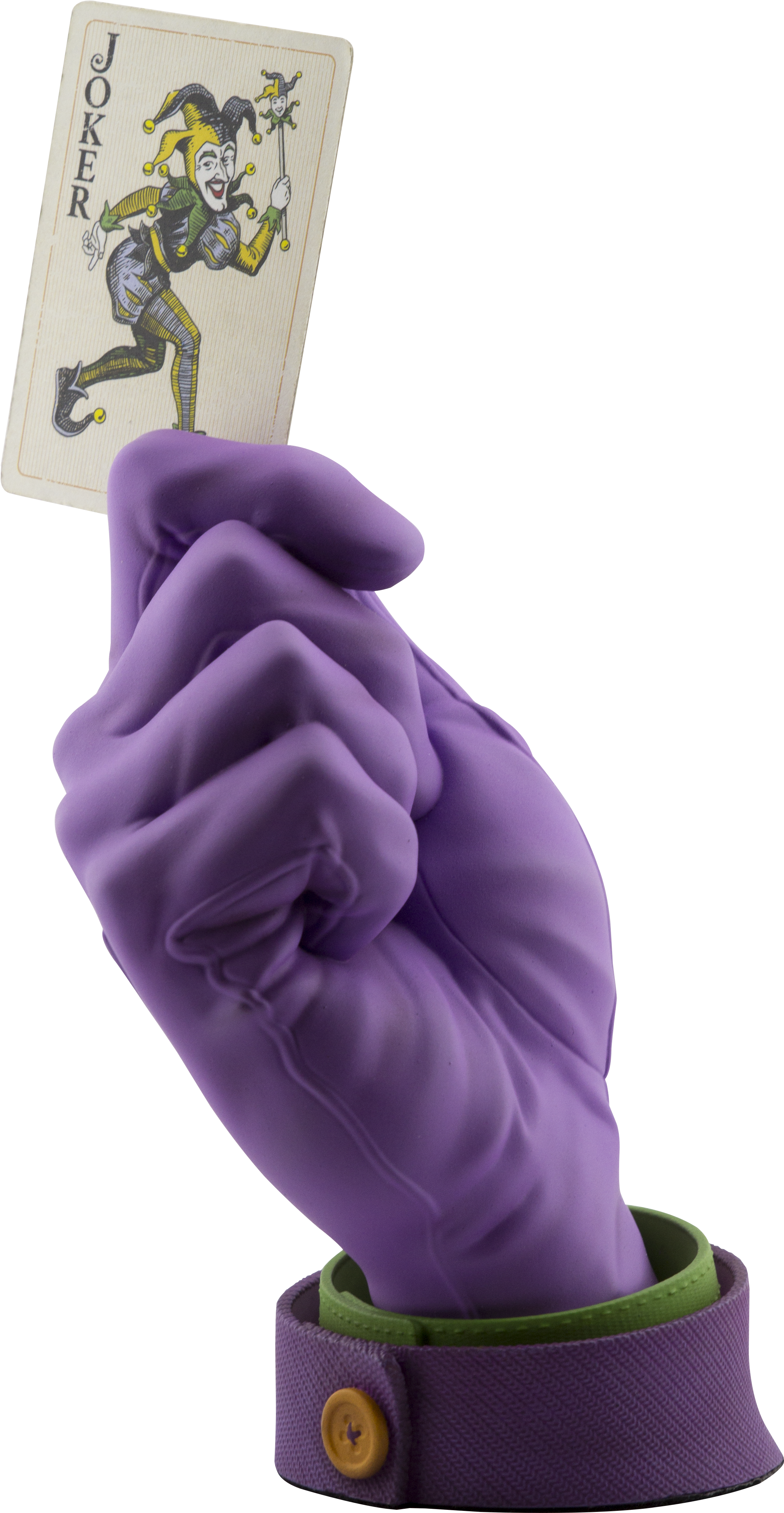 The Joker Calling Card Statue - Joker Calling Card Statue (2893x4714), Png Download