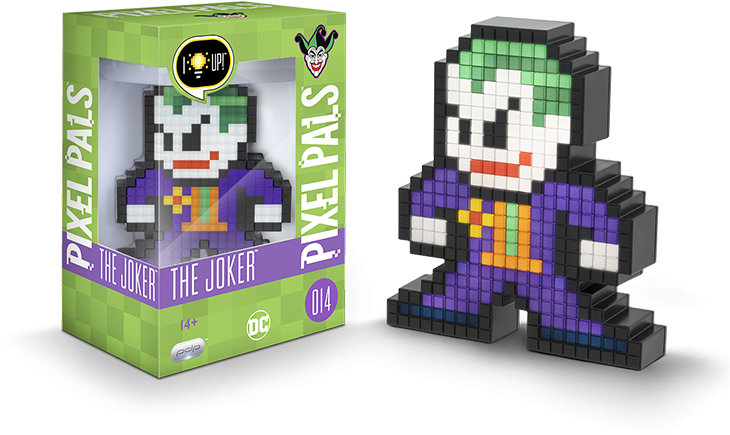 Joker - - Pixel Pals Dc Comics Joker (800x800), Png Download