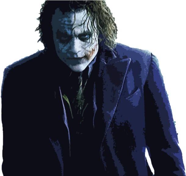 Joker Png - Joker Dark Knight Png (1024x576), Png Download