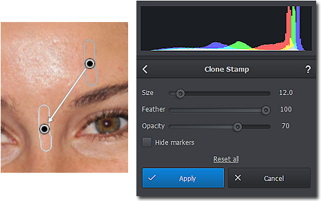 Remove Glare From Nose - Portrait (500x300), Png Download