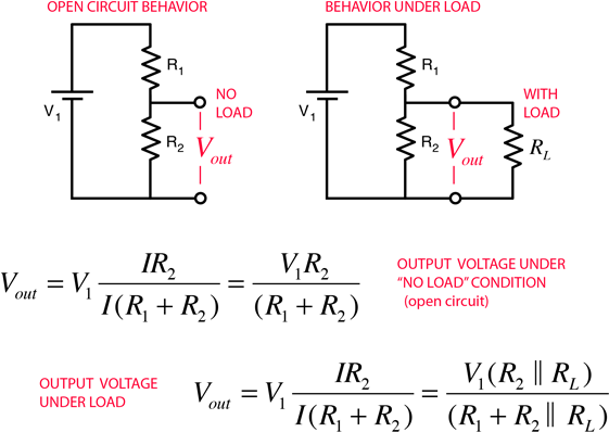Voltage Divider (599x444), Png Download