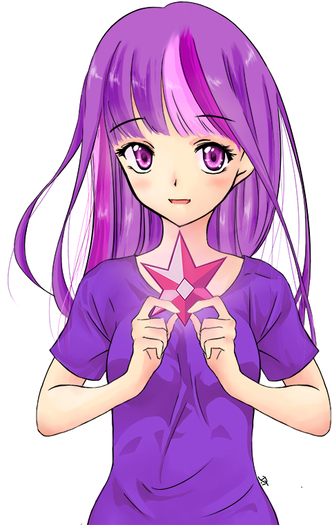 D-tomoyo, Humanized, Safe, Simple Background, Transparent - Twilight Sparkle (550x850), Png Download