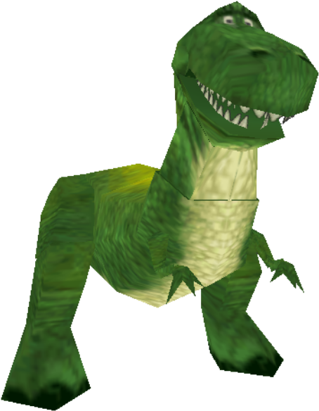 Download Zip Archive - Toy Story 3 Rex Model (750x650), Png Download