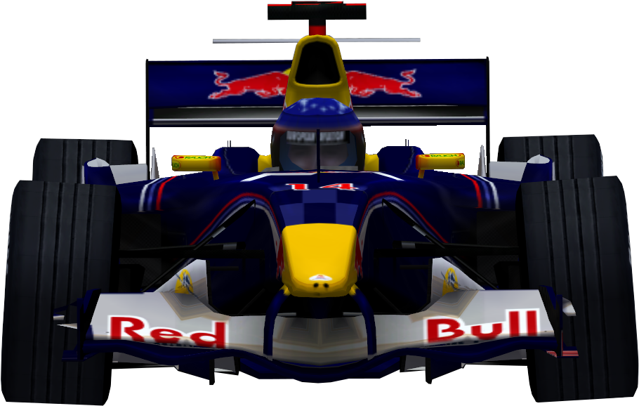 Speed Dreams F1 Front 2 - Formula One Car (1000x800), Png Download