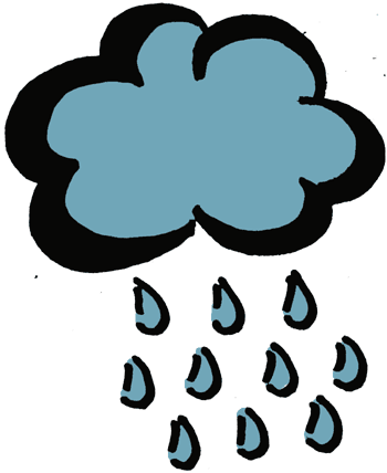 Rain - Que Son Factores Bioticos Y Abioticos (350x428), Png Download