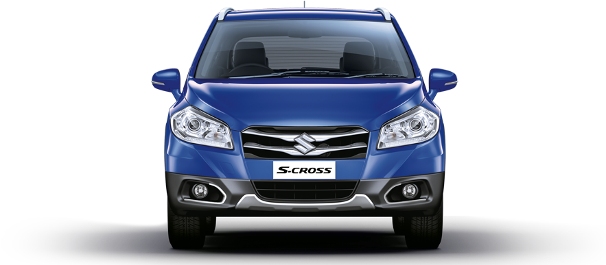 Scross Front View2 - Maruti S Cross Front (900x395), Png Download