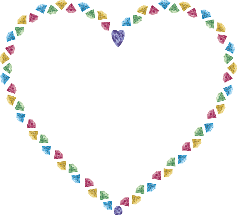 Medium Image - Heart Outline With Flower (788x714), Png Download
