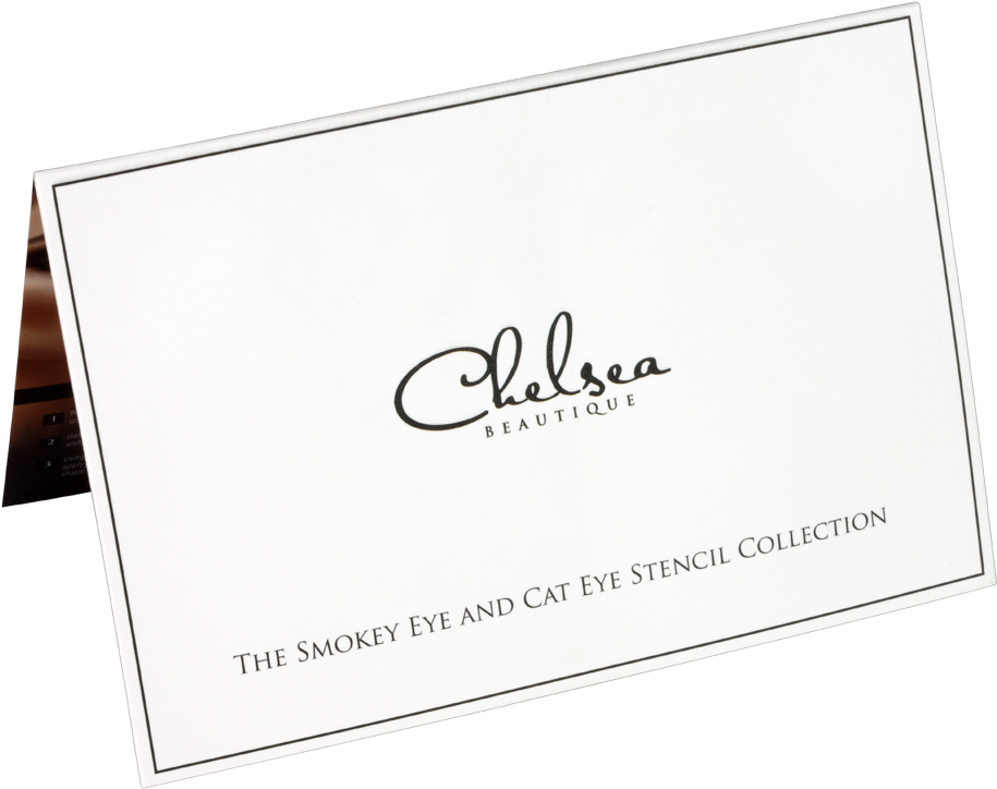 Smokey & Cat Eyes Stencil Set (1000x1000), Png Download