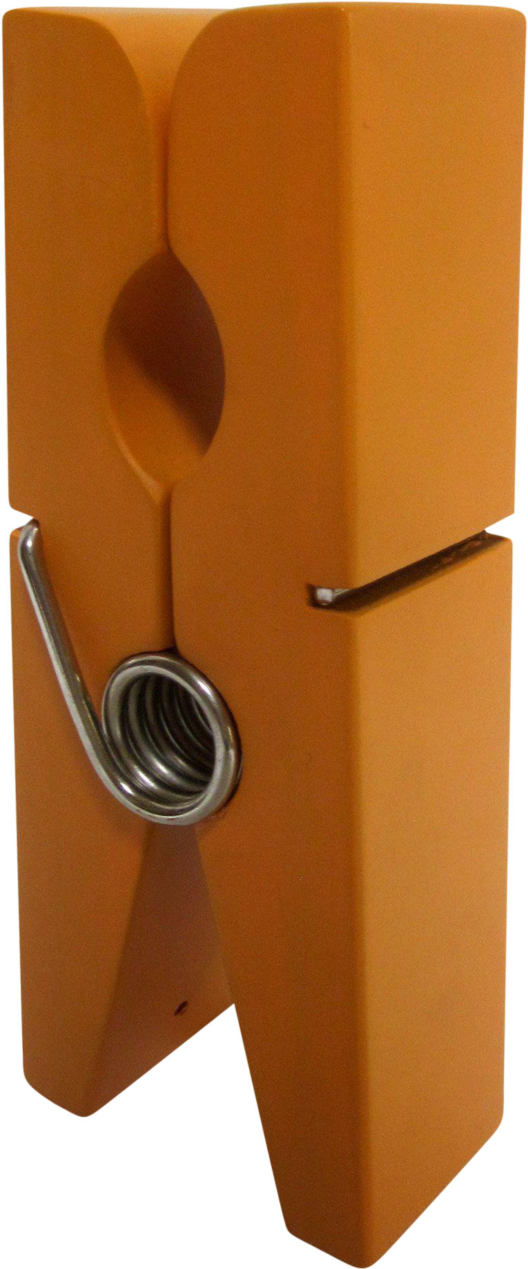 Huge Orange Clothespin Pop Art Decor - Bronze (1944x2592), Png Download