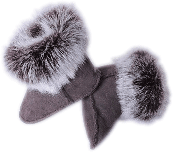 Petite Bello Boots Coffee / 1 Sheepskin Fur Boots - Fur (600x600), Png Download