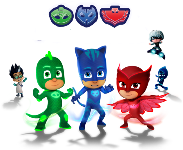 Pj Masks Clear Background (1024x768), Png Download