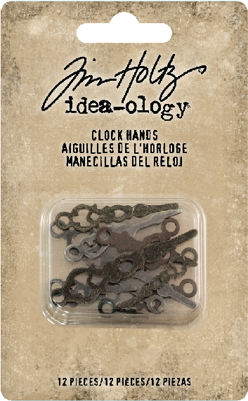 Tim Holtz Idea-ology Metal Clock Hand (640x640), Png Download