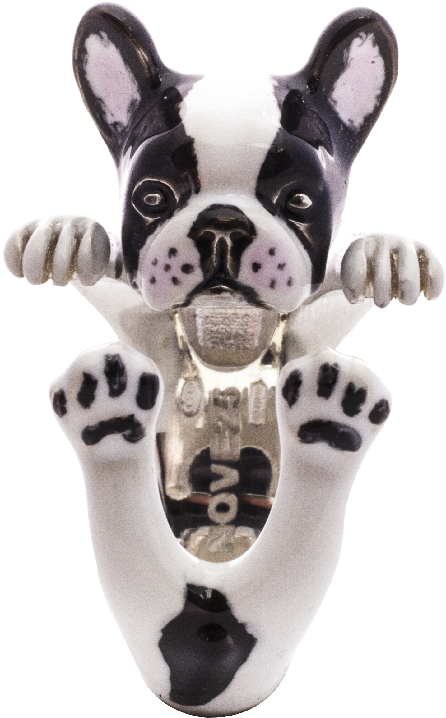 French Bulldog Hug Ring - Dog (3175x3175), Png Download