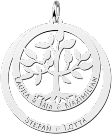 Levensboom Met Naam (800x560), Png Download